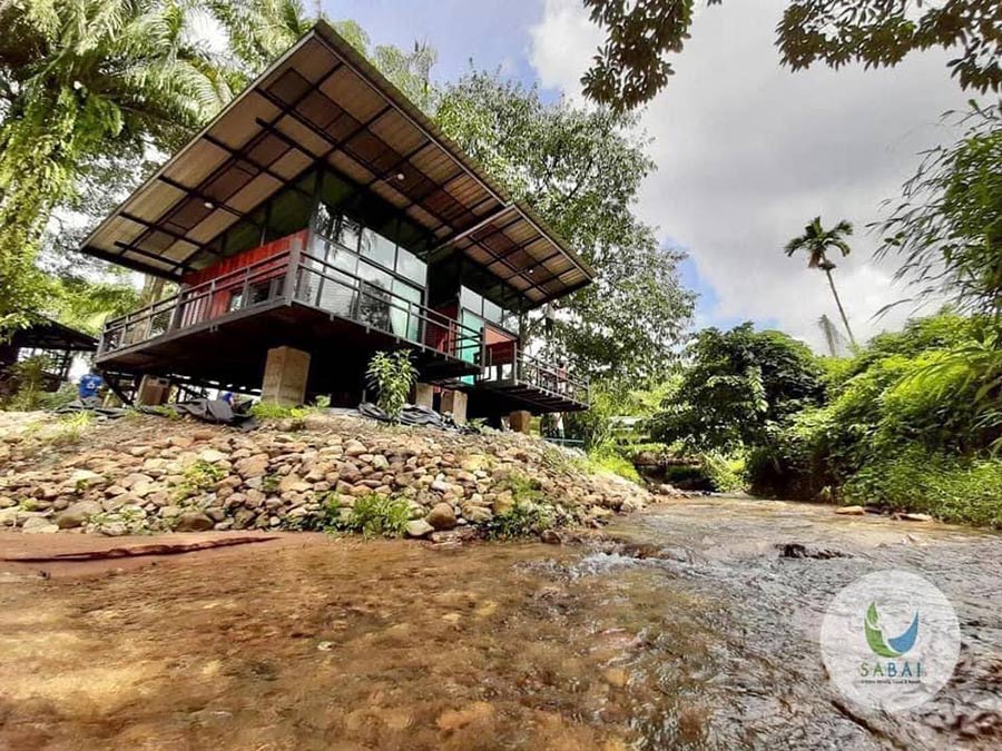 5 ที่พักระนอง บรรยากาศกลางป่า นอนติดริมน้ำ