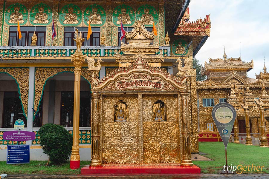 วัดไทยวัฒนาราม วัดสวยแม่สอด งามศิลปะพม่า ไหว้พระมหาเมี๊ยะมุนี