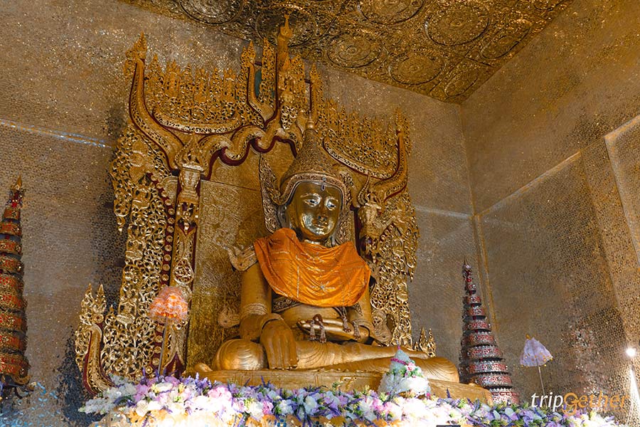 วัดไทยวัฒนาราม วัดสวยแม่สอด งามศิลปะพม่า ไหว้พระมหาเมี๊ยะมุนี