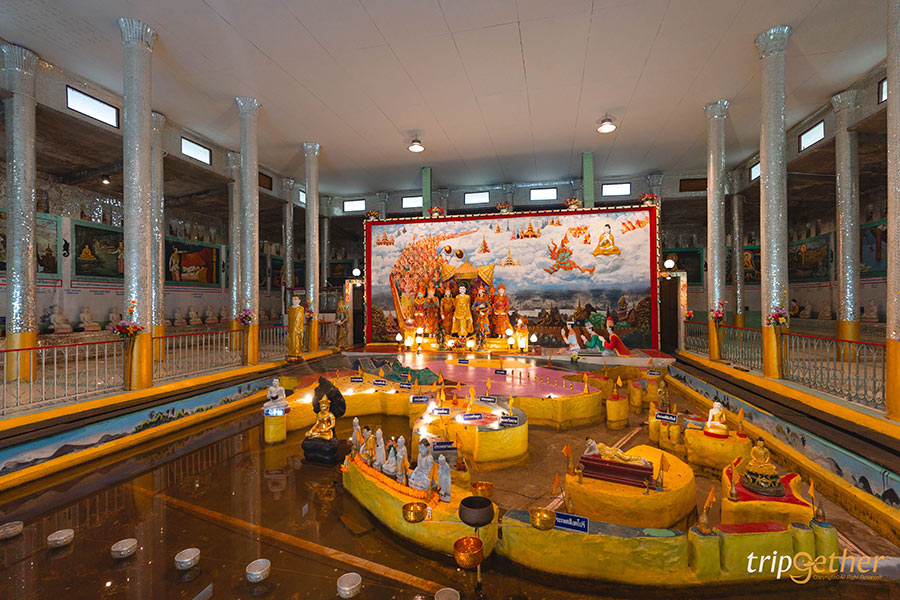 วัดไทยวัฒนาราม วัดสวยแม่สอด งามศิลปะพม่า ไหว้พระมหาเมี๊ยะมุนี