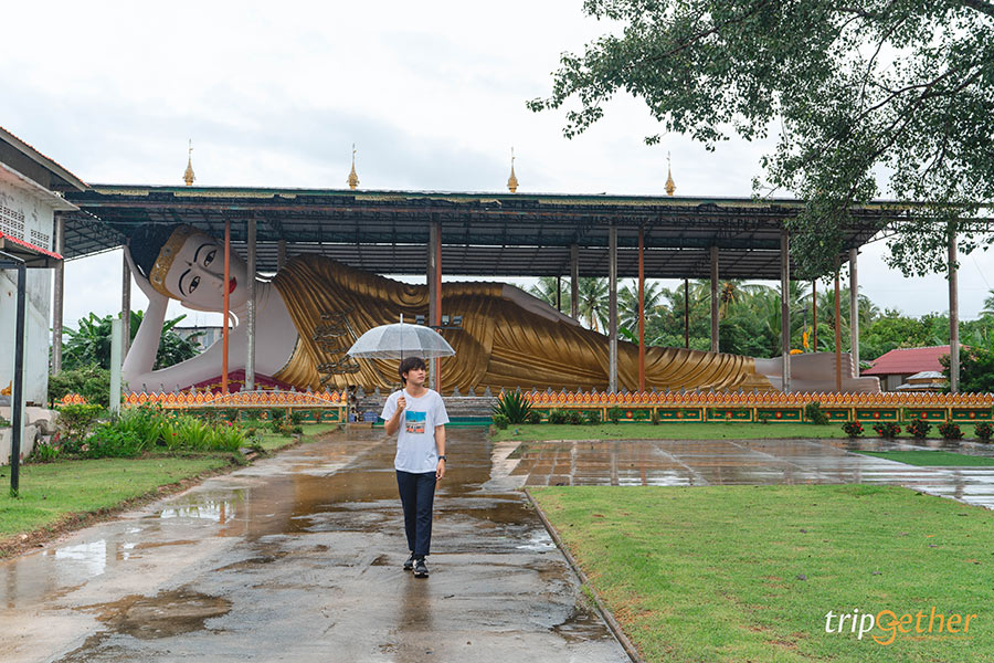วัดไทยวัฒนาราม วัดสวยแม่สอด งามศิลปะพม่า ไหว้พระมหาเมี๊ยะมุนี