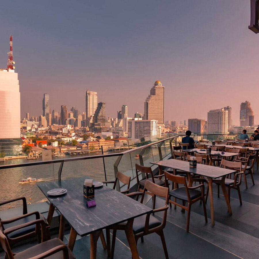 5 rooftop ริมน้ำในกรุงเทพฯ ที่สายนั่งชิลล์ห้ามพลาด!