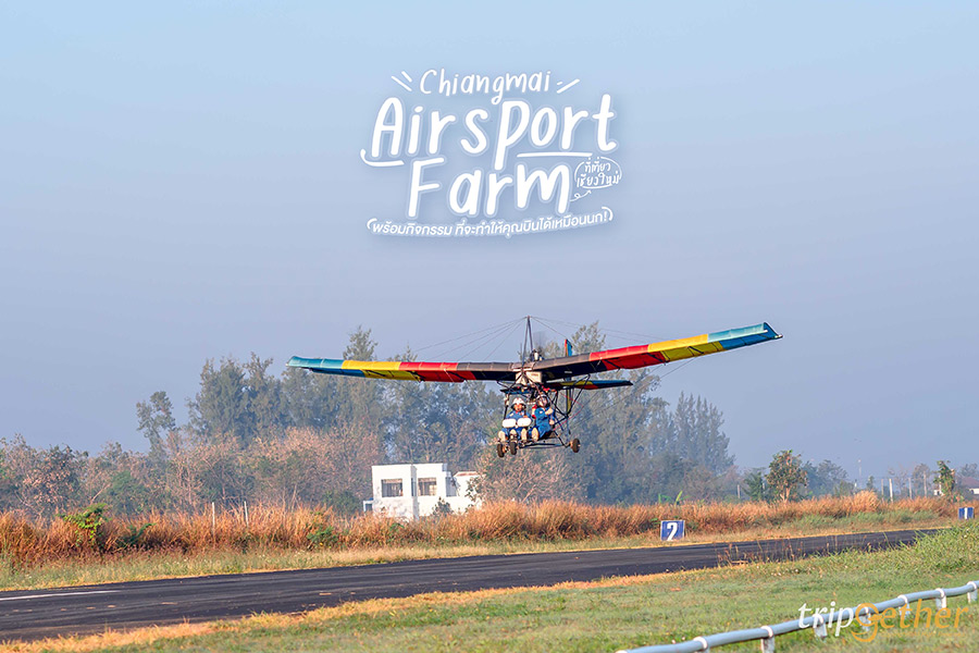 Chiangmai Airsport Farm ที่เที่ยวเชียงใหม่พร้อมกิจกรรม ที่จะทำให้คุณบินได้เหมือนนก!