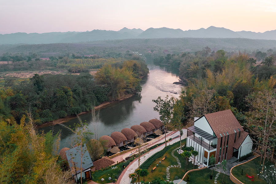 7 ที่พักไทรโยค กาญจนบุรี ริมแม่น้ำแคว นอนฟีลดีกลางป่า