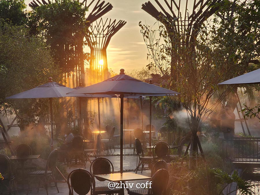 9 คาเฟ่ระยอง กลางธรรมชาติ เอาใจสายนั่งชิลล์