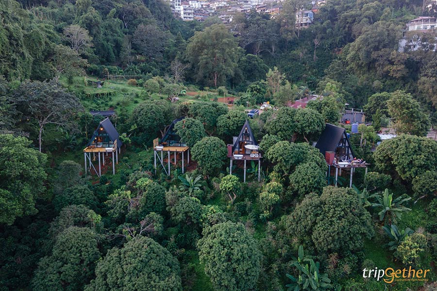 ที่พักหมู่บ้านกลางธรรมชาติ