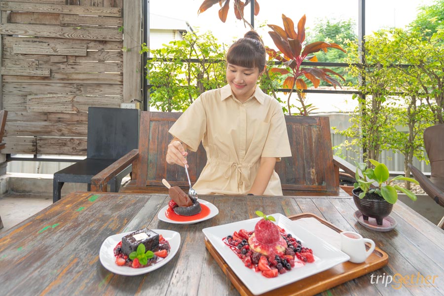 คาเฟ่สไตล์โฮมมี่ ในกรุงเทพฯ 