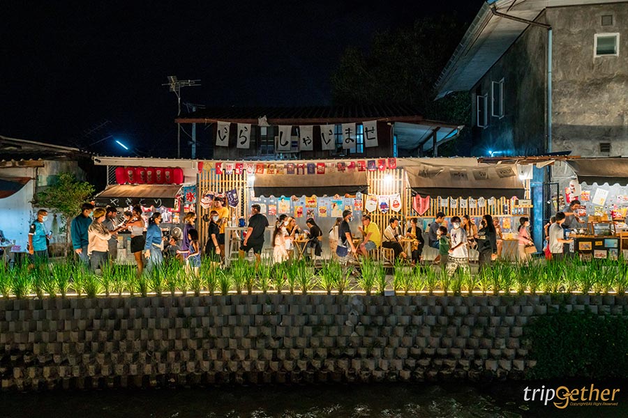 คลองแม่ข่า เชียงใหม่ แลนด์มาร์กสไตล์ญี่ปุ่น ฟีลคลองโอตารุ