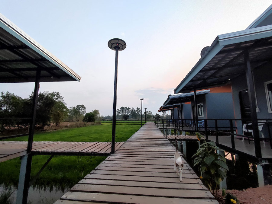 ที่พักบึงกาฬ บรรยากาศริมโขง