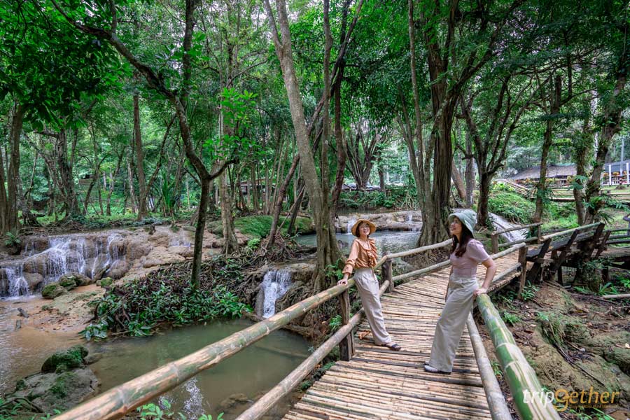 น้ำตกเกริงกระเวีย กาญจนบุรี