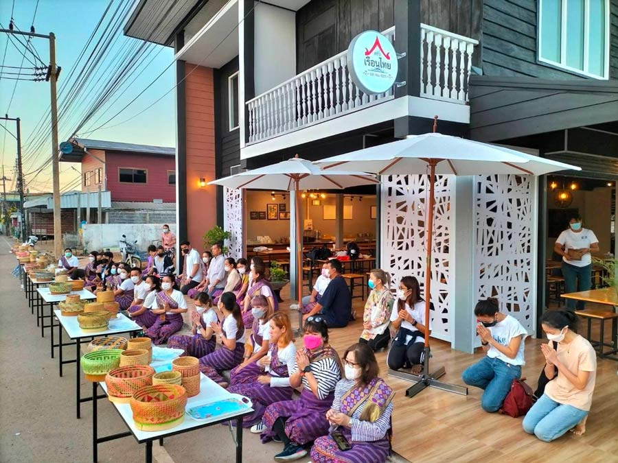 ที่พักบึงกาฬ บรรยากาศริมโขง