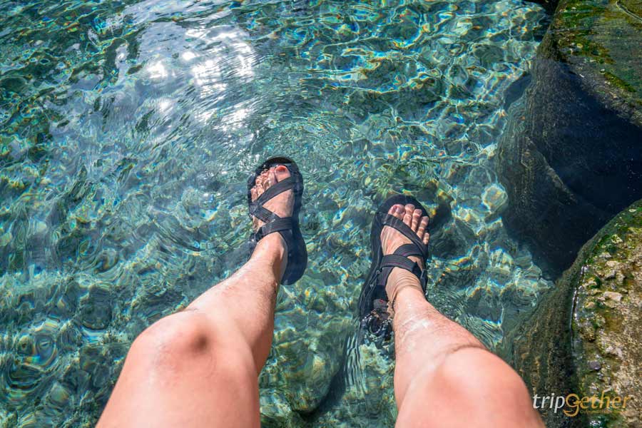 จุดเช็คอินน้ำใส