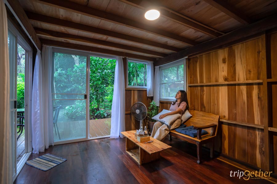 ที่พักกาญจนบุรี ริมน้ำกลางป่า