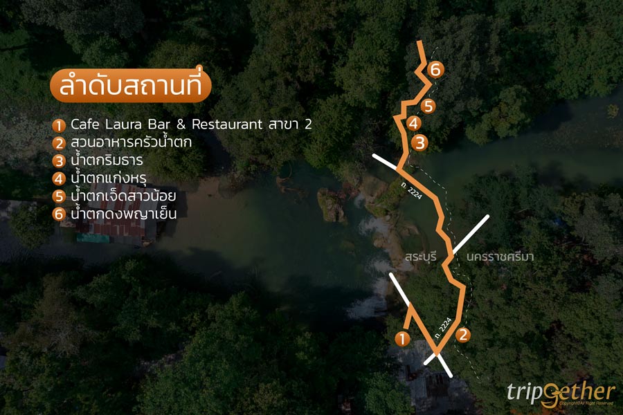 ที่เที่ยวสระบุรี 4 น้ำตก 2 คาเฟ่