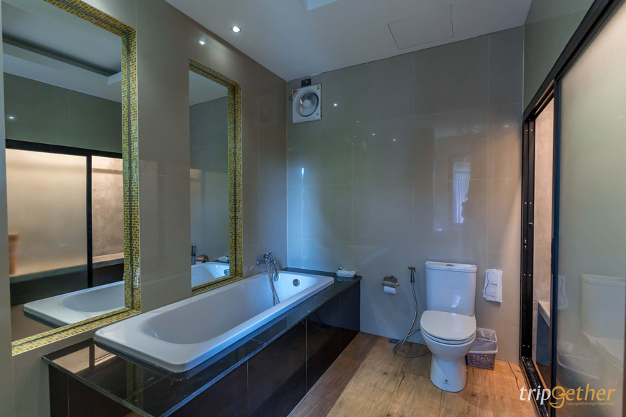 ที่พักกาญจนบุรี ริมน้ำกลางป่า