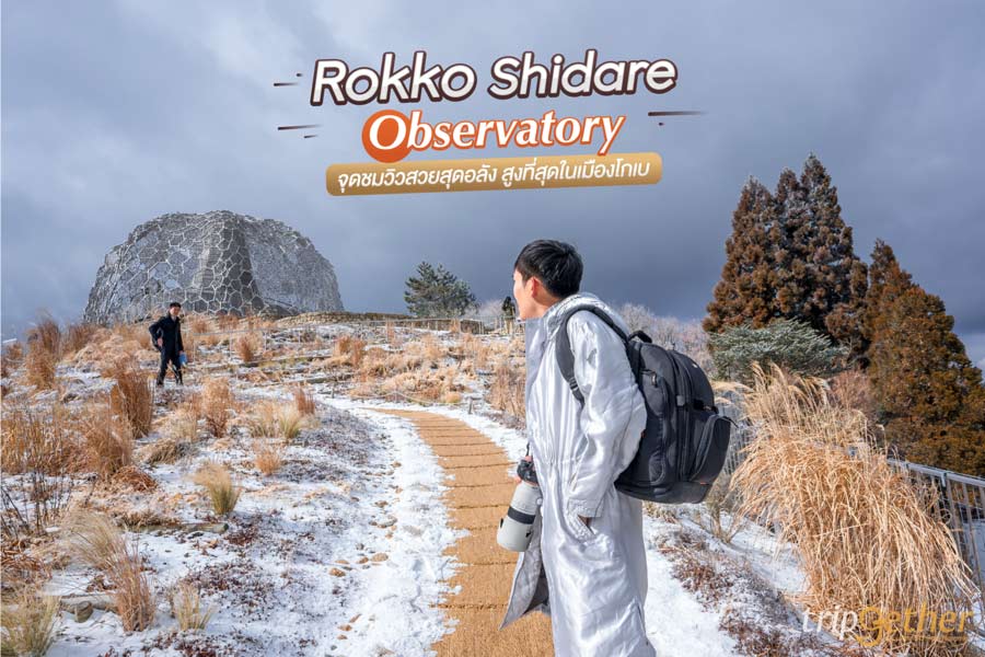 Rokko Shidare Observatory จุดชมวิวสวยสุดอลัง สูงที่สุดของเมืองโกเบ