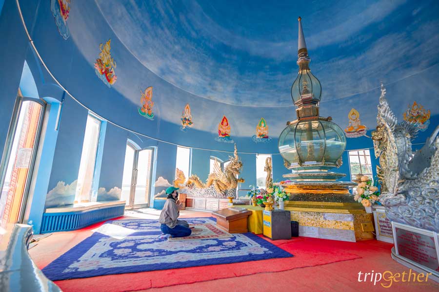 วัดท่าตอน เชียงใหม่ วัดสวยบนดอย สักการะพระเจดีย์แก้ว 9 ชั้น