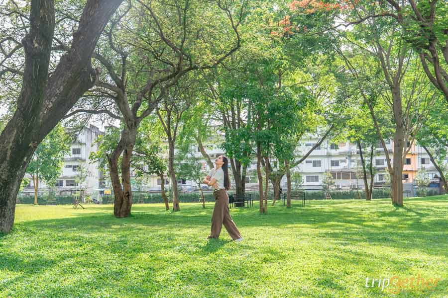 สวนสาธารณะรถไฟเชียงใหม่ แลนด์มาร์กใหม่ใจกลางเมือง พื้นที่สีเขียวสุดชิลล์