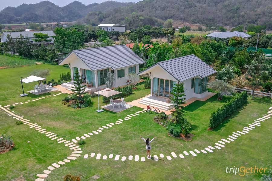 AVO Villa Khaoyai ที่พักเขาใหญ่เปิดใหม่ สไตล์มินิมอล นอนแช่อ่างชมวิวภูเขา ในสวนอะโวคาโดสุดกรีน!