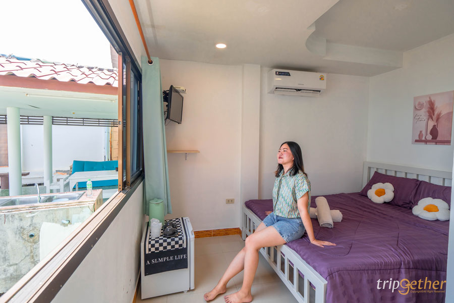 มะลิ เฮ้าส์ เกาะล้าน ที่พักวิวทะเล ปิ้งย่างได้ เช็คอินได้ยกแก๊งค์!