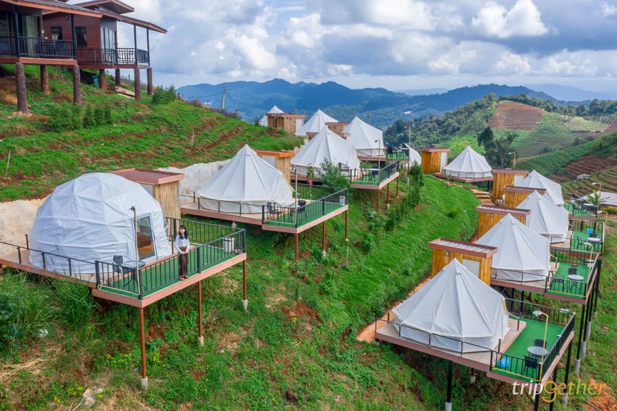 13 ที่พักม่อนแจ่ม อัปเดตปลายปี 2020