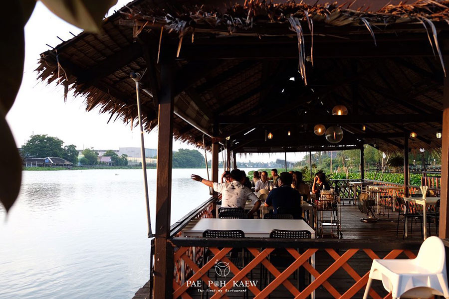 10 ที่กินนครปฐมริมแม่น้ำท่าจีน นั่งสบายได้รูปปัง!