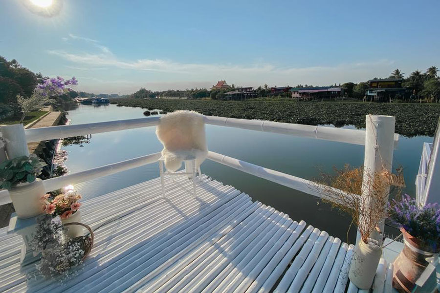 10 ที่กินนครปฐมริมแม่น้ำท่าจีน นั่งสบายได้รูปปัง!