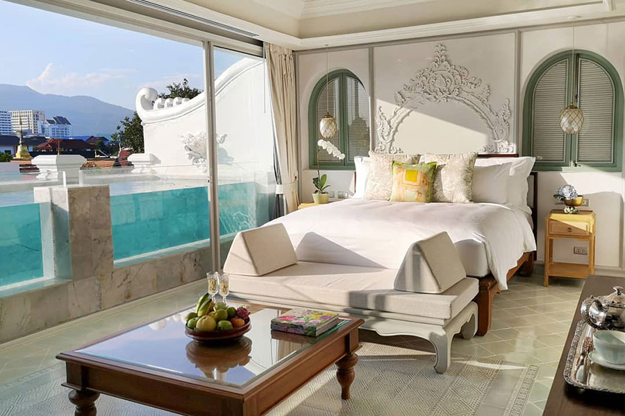 5 ที่พักกลางเมืองเชียงใหม่ มีสระว่ายน้ำบนดาดฟ้า ดูวิวภูเขาและวิวเมือง